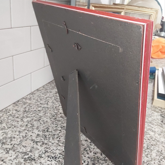 Marilyn Monroe Gorgeous Black And White Red Lips Bling Vintage Chic Red frame - Picture 4 of 7